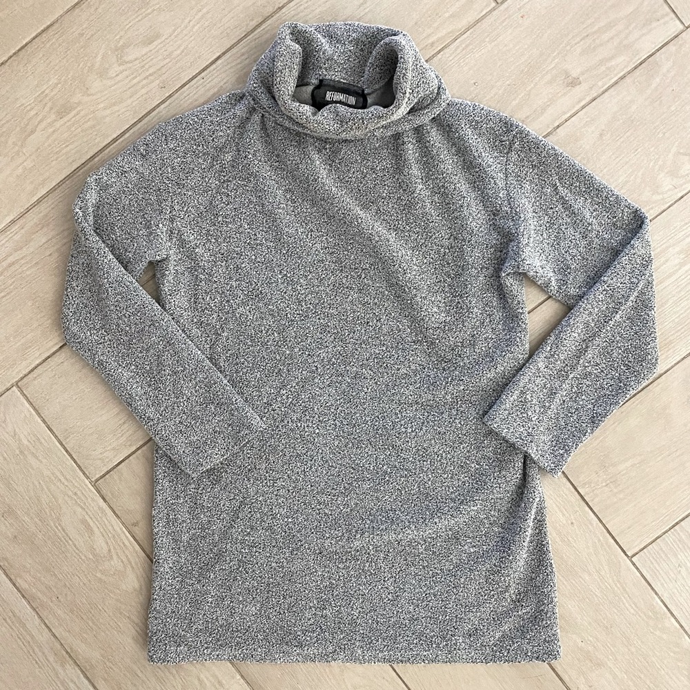 Reformation Heather Sweater Tunic, Small S